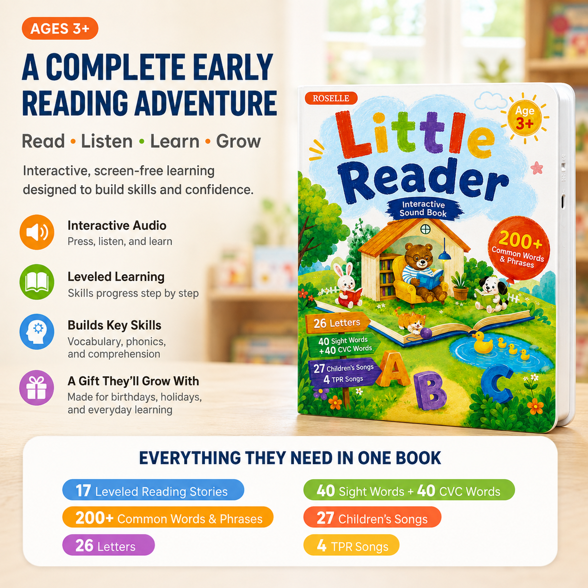 Little Reader™ Interactive Sound Book